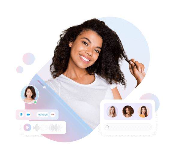 Live video chat with women